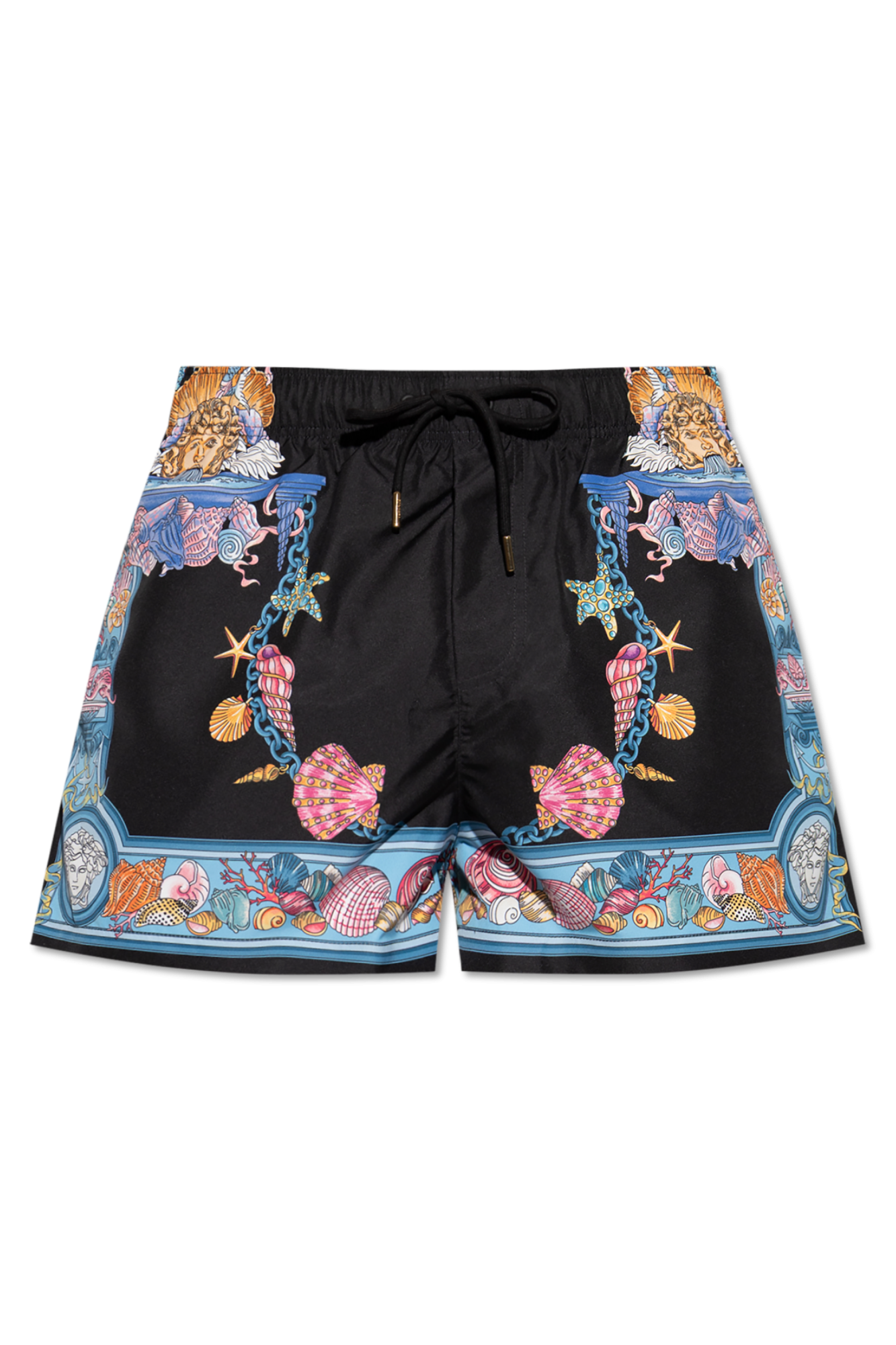 Black Swim shorts with 